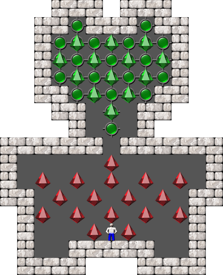 Сокобан Thinking Rabbit Arranged уровень 165